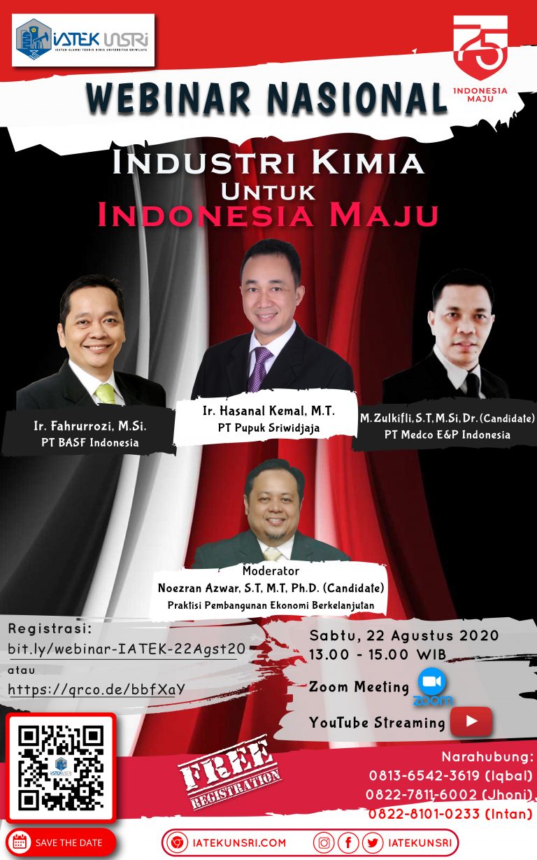 Webinar Nasional “INDUSTRI KIMIA UNTUK INDONESIA MAJU”