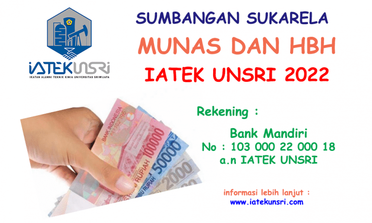 List Sumbangan Munas dan HBH IATEK UNSRI Mei 2022